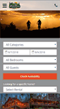 Mobile Screenshot of mountainoasiscabinrentals.com